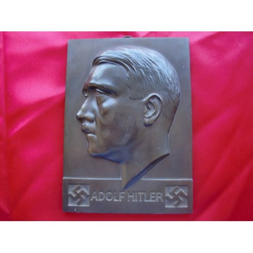 Adolf Hitler Plaque # 2254